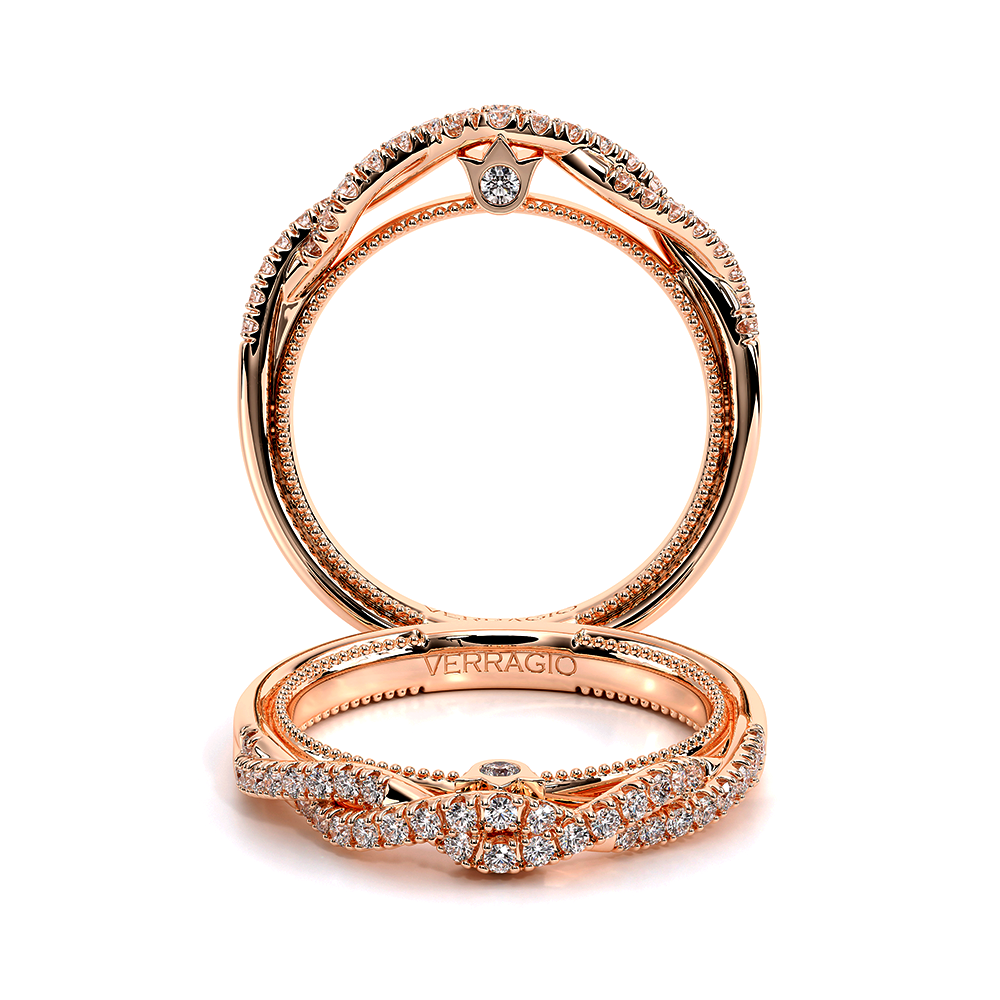 18K Rose Gold Renaissance-987W Band