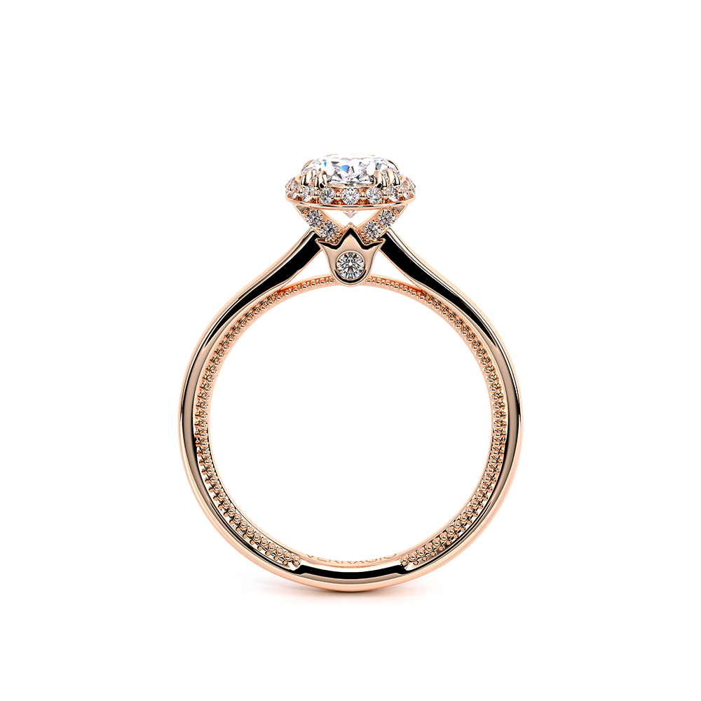 14K Rose Gold Renaissance-SOL302-XOV Ring