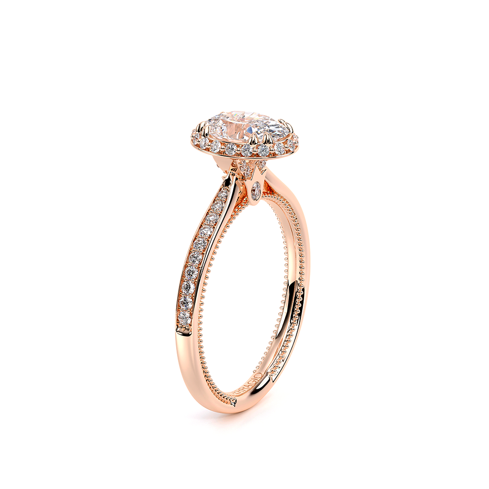 14K Rose Gold Renaissance-SLD302-XOV Ring