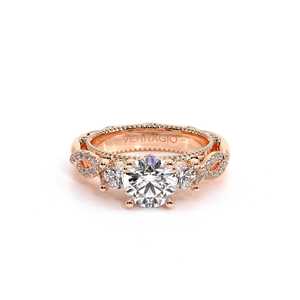 18K Rose Gold VENETIAN-5013R Ring