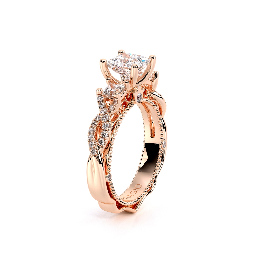 14K Rose Gold VENETIAN-5013P Ring