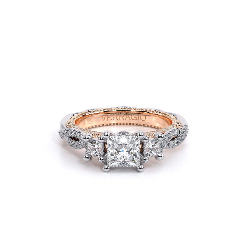 18K Two Tone VENETIAN-5069P-2WR Ring