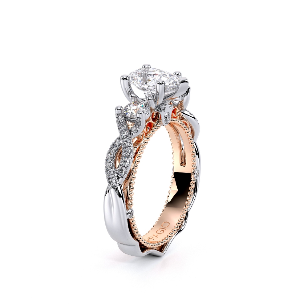 14K Two Tone VENETIAN-5013PEAR Ring