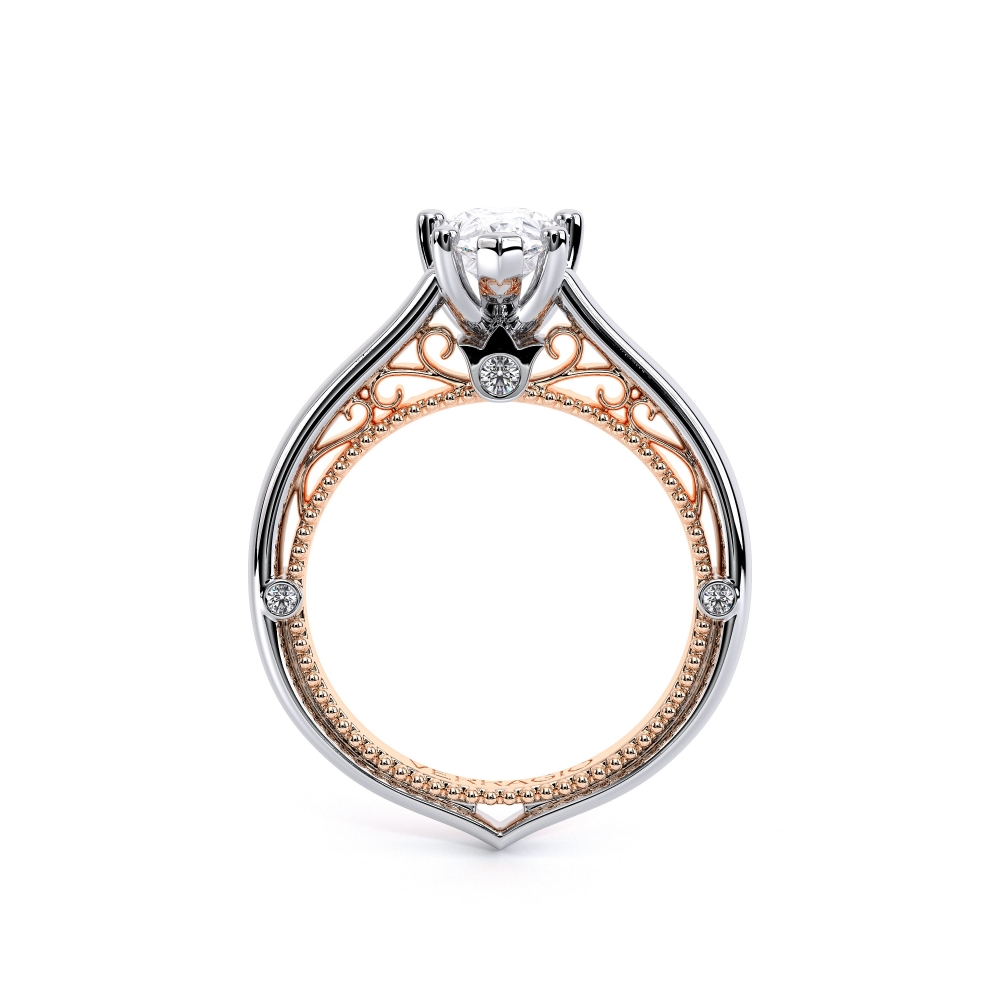 14K Two Tone VENETIAN-5047PEAR Ring