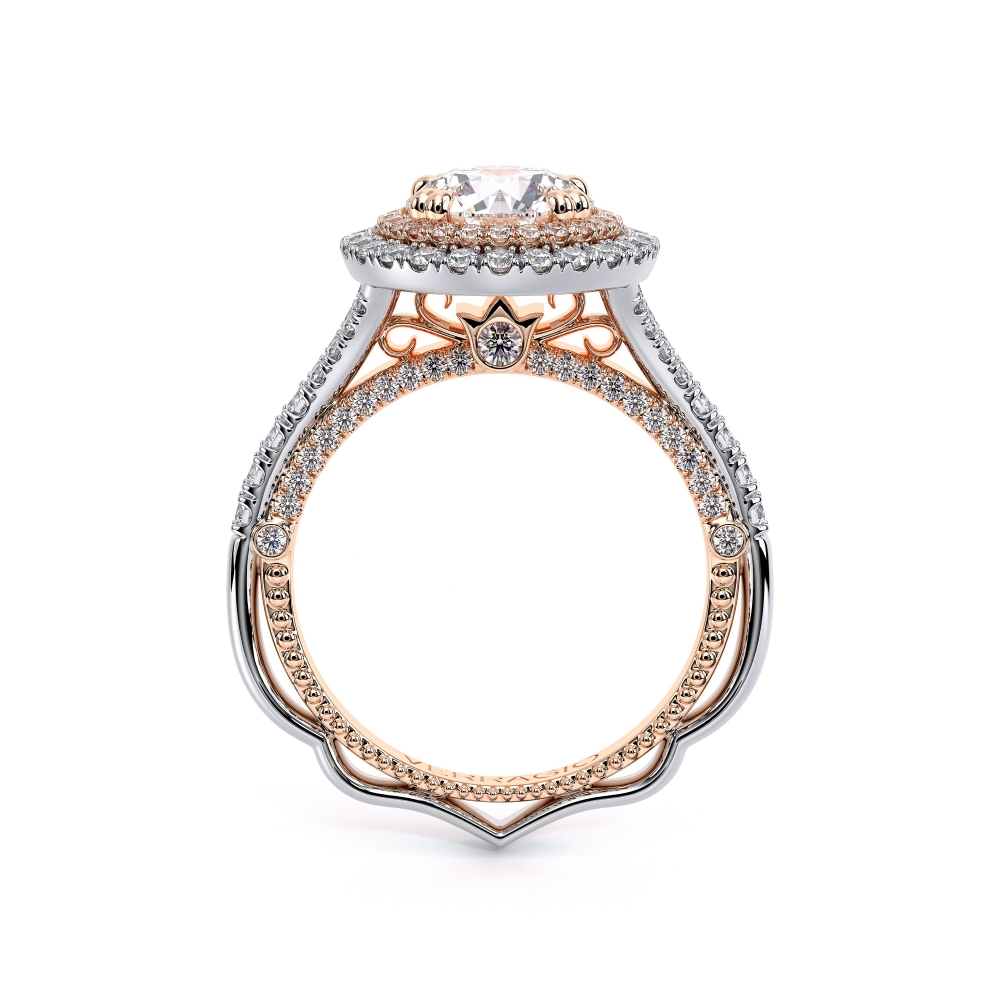 18K Two Tone VENETIAN-5065PEAR Ring
