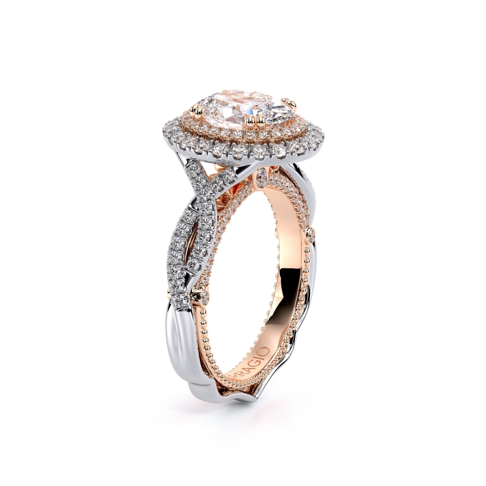 14K Two Tone VENETIAN-5066OV Ring