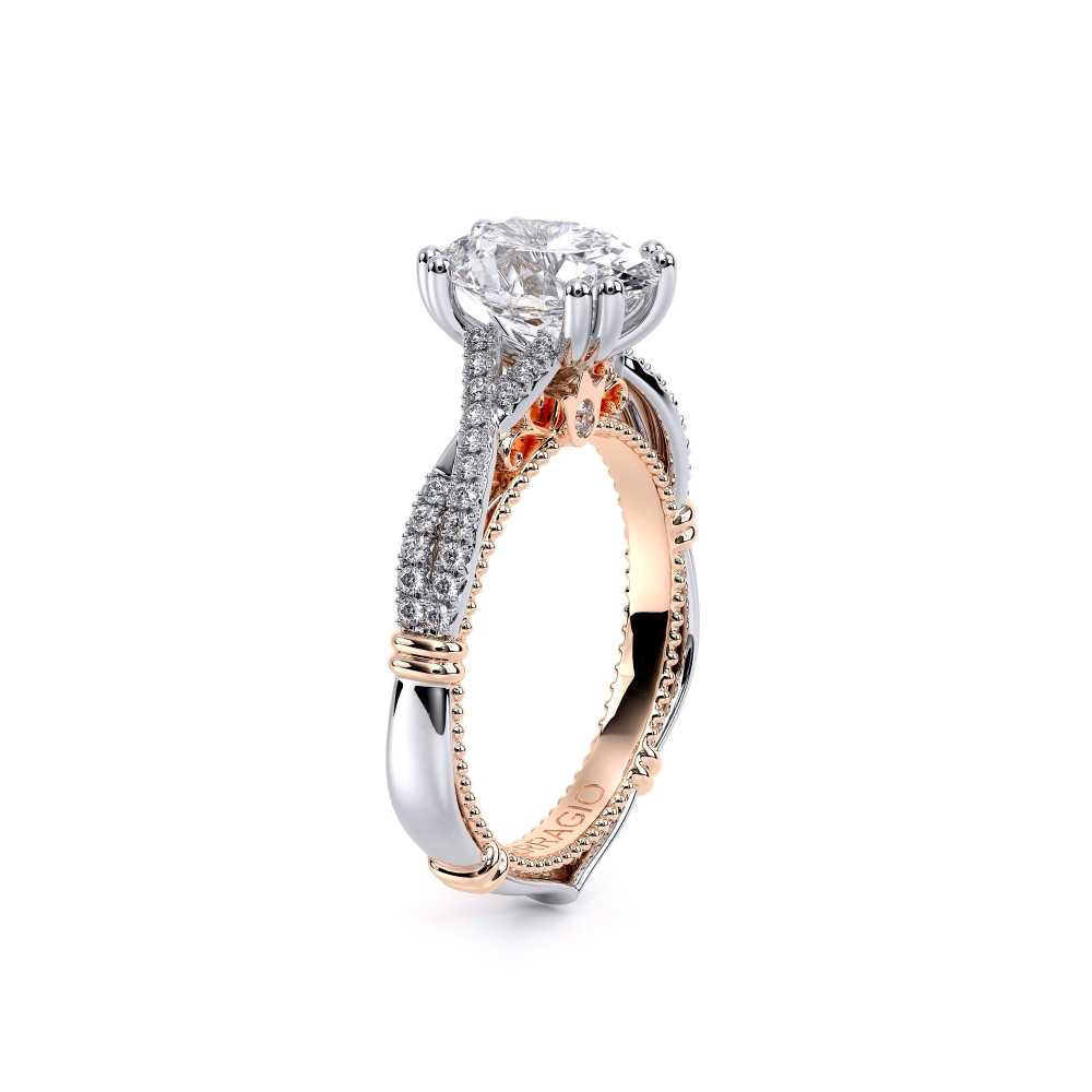 14K Two Tone PARISIAN-105OV Ring