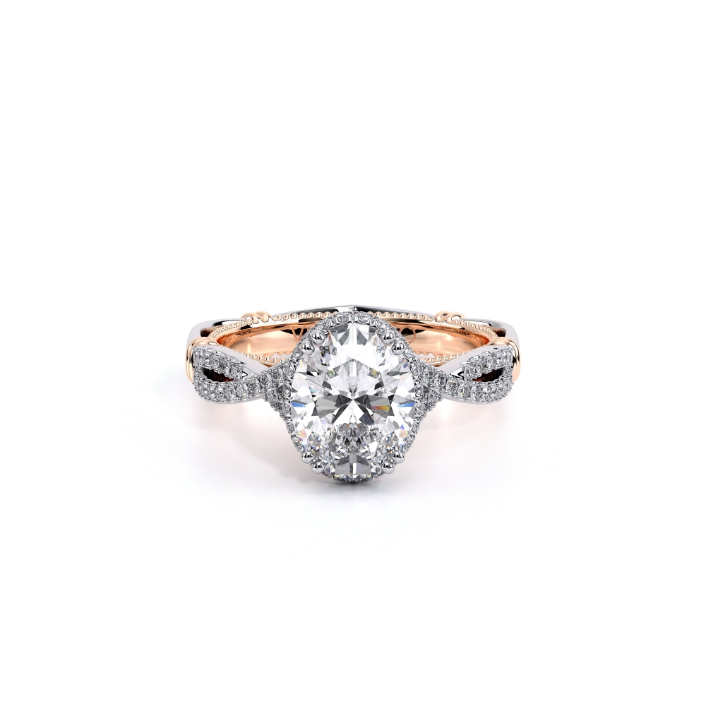 14K Two Tone PARISIAN-105X-OV Ring