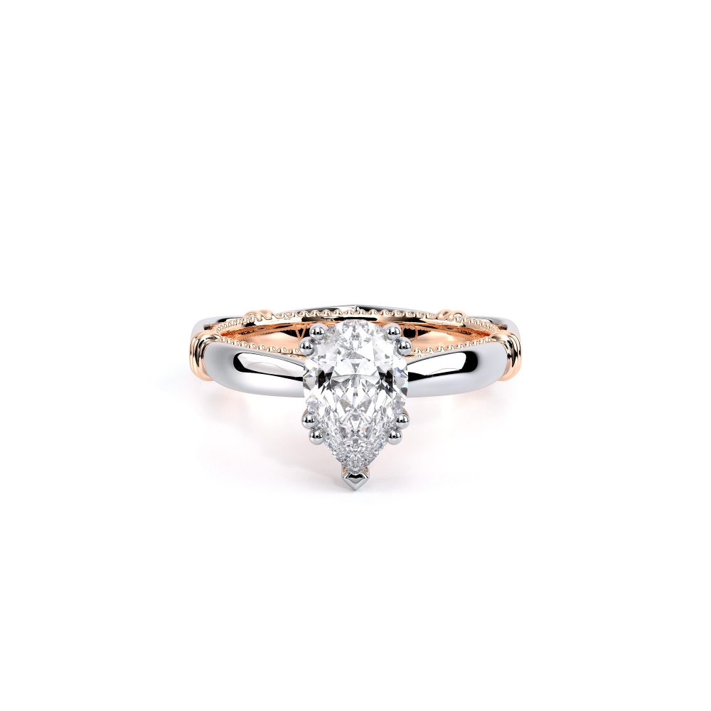 14K Two Tone PARISIAN-120PEAR Ring