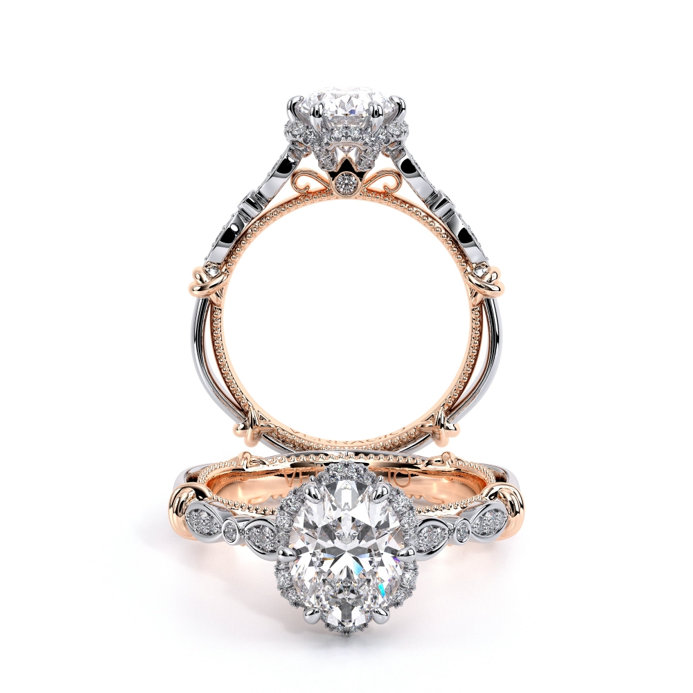 14K Two Tone PARISIAN-141OV Ring