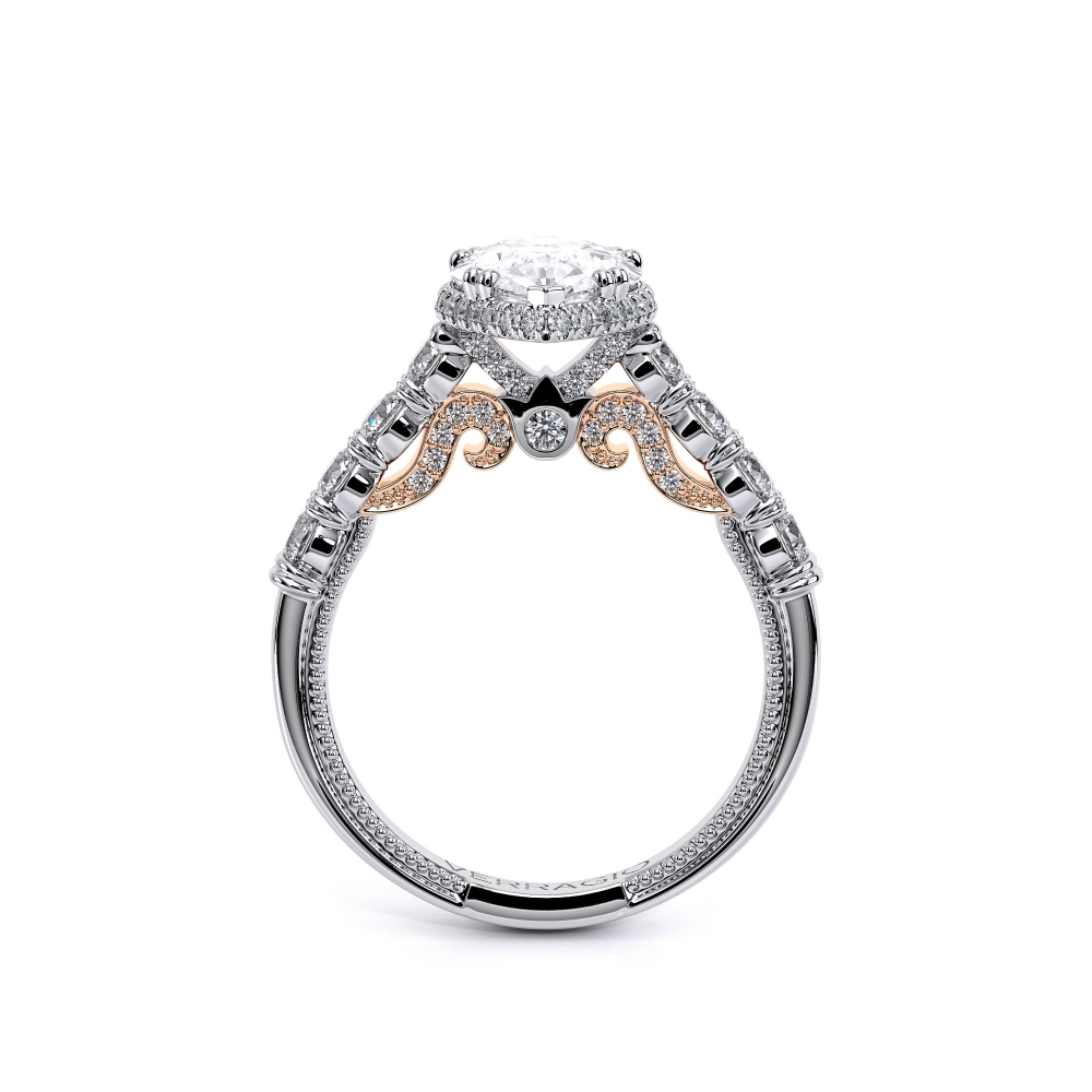 14K Two Tone INSIGNIA-7100PEAR Ring