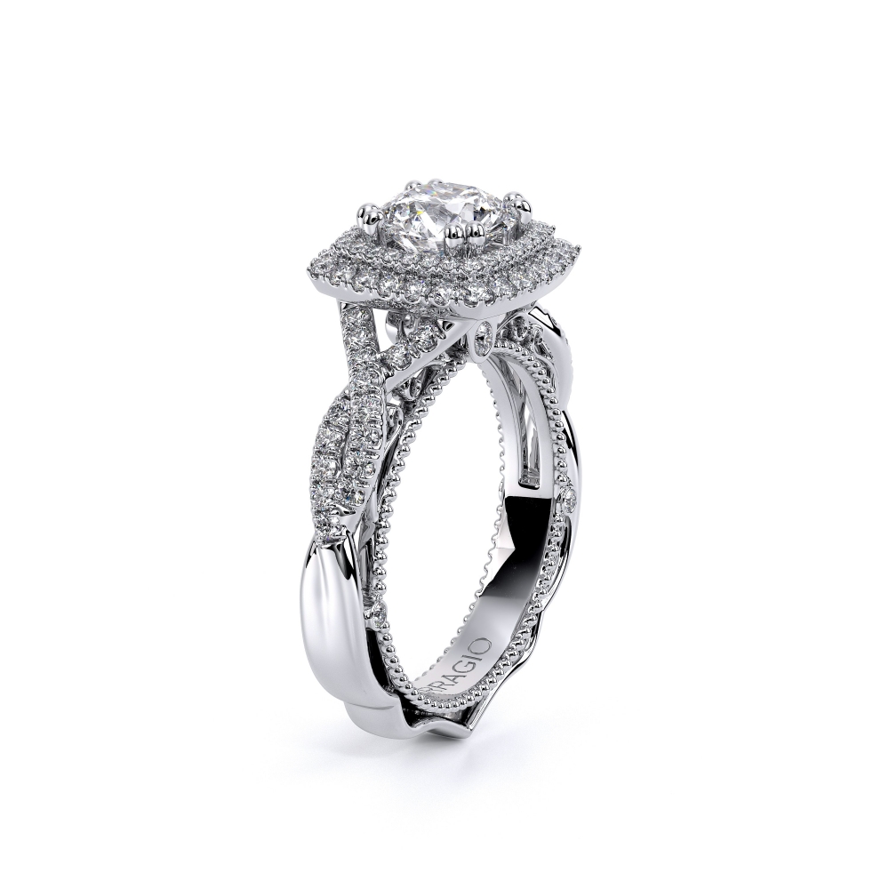 18K White Gold VENETIAN-5048CU Ring