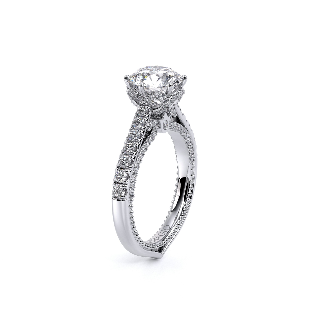 14K White Gold COUTURE-0447 Ring