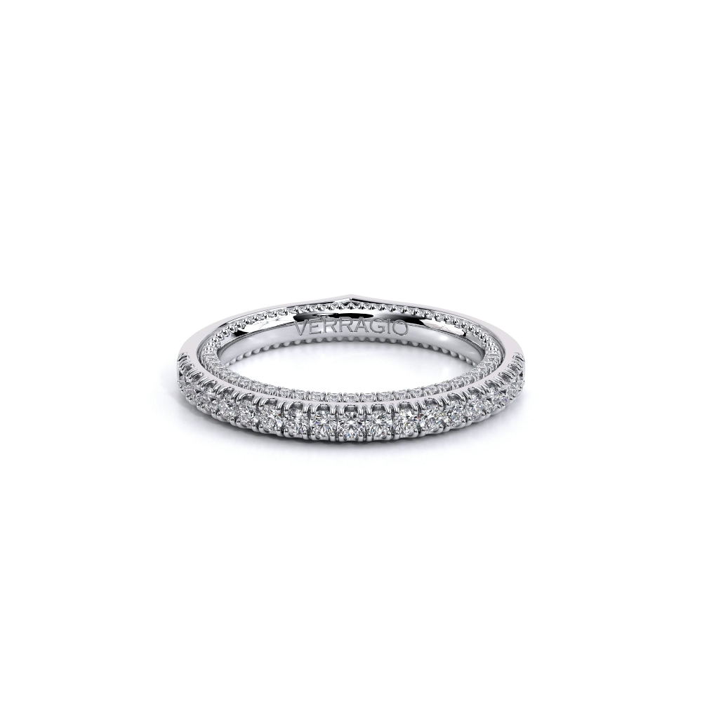 14K White Gold COUTURE-0444W-2RW Band