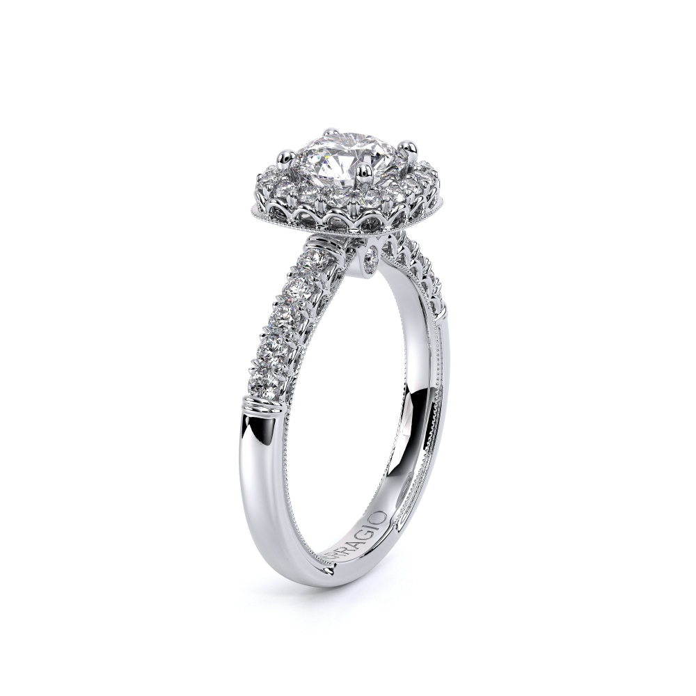 14K White Gold Renaissance-944CU65 Ring