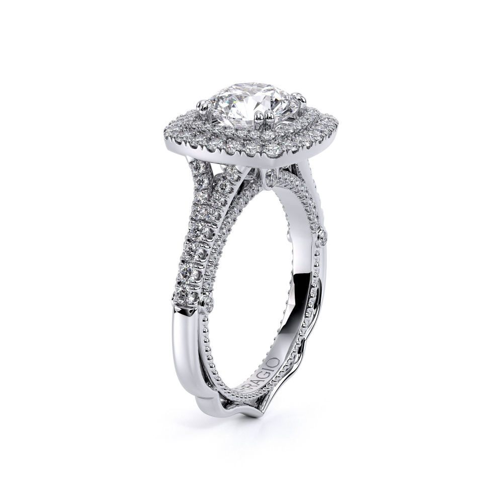 18K White Gold VENETIAN-5065CU Ring