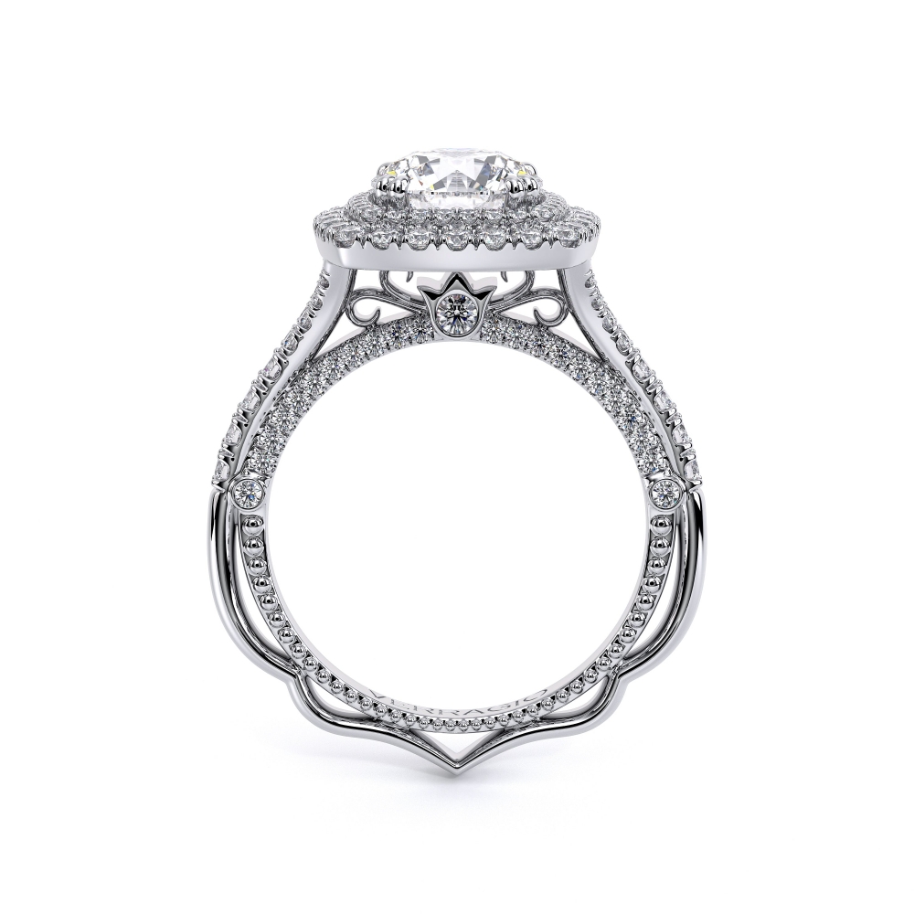 18K White Gold VENETIAN-5065CU Ring