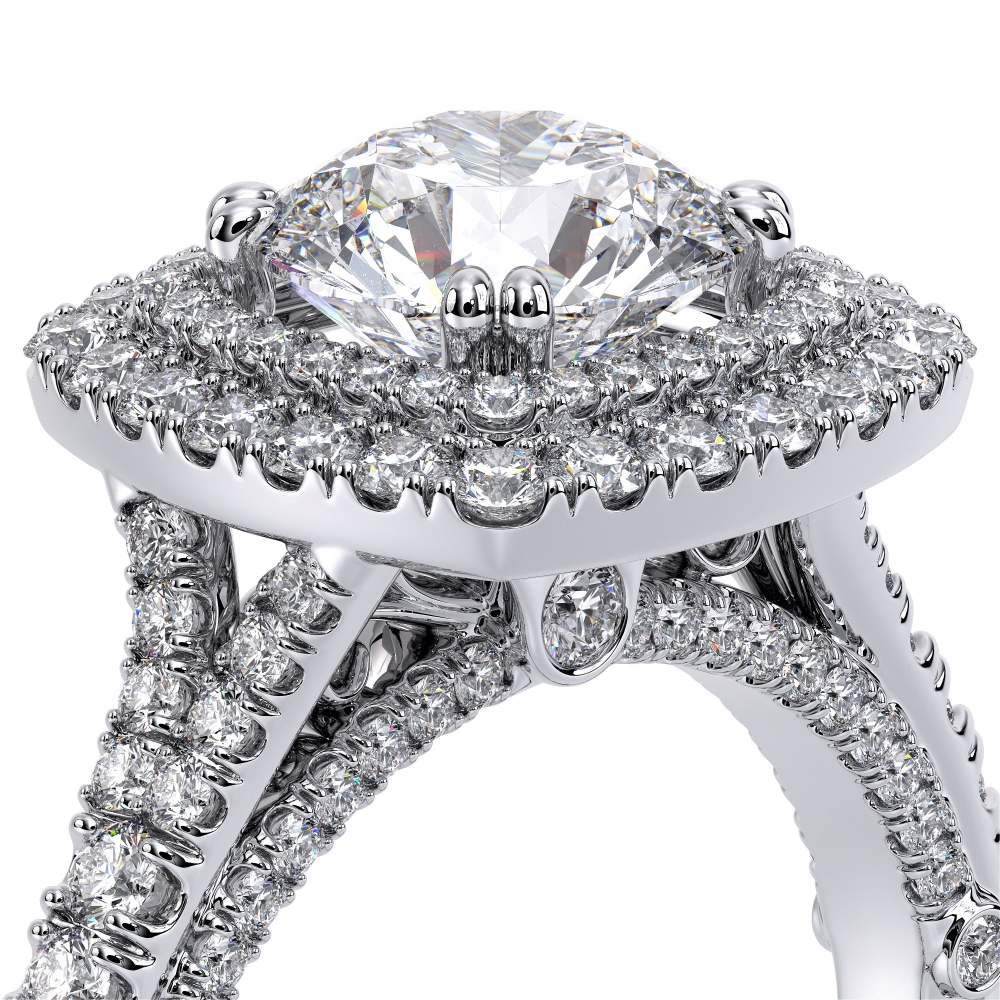 18K White Gold VENETIAN-5065CU Ring