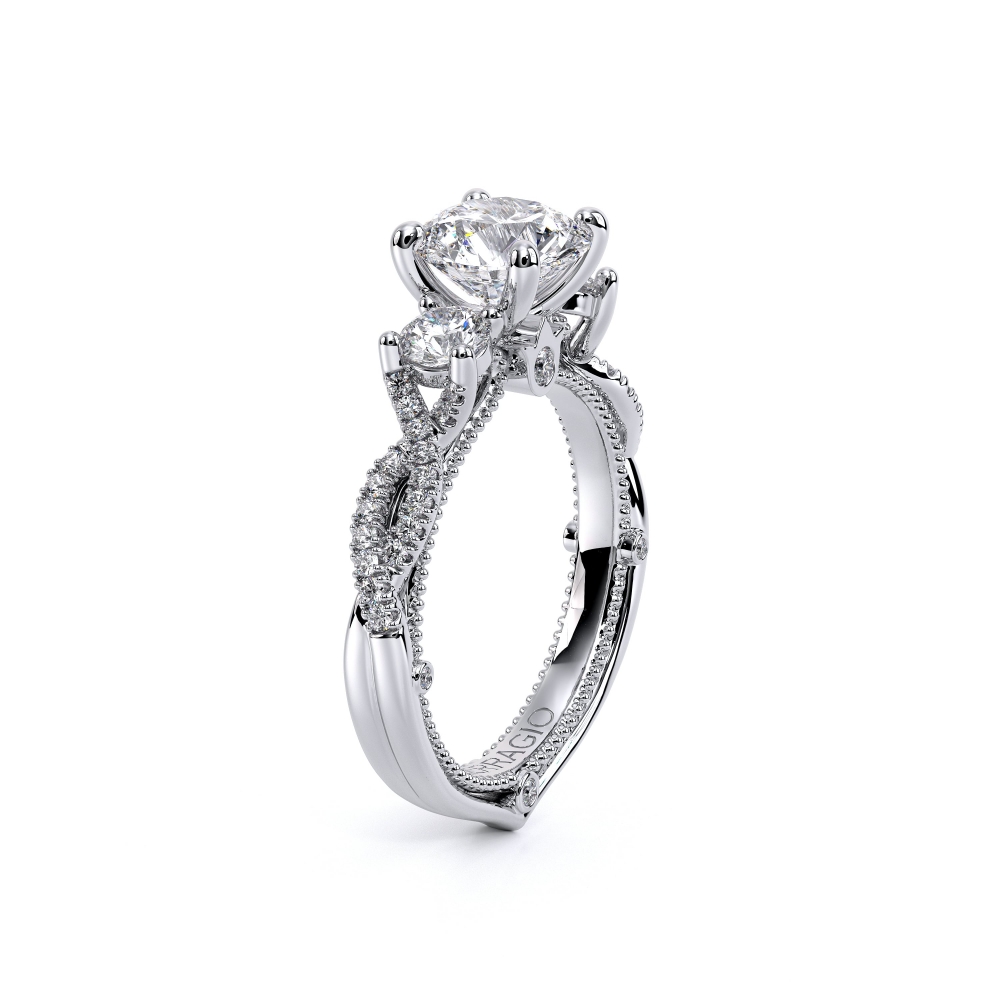 18K White Gold COUTURE-0423R-TT Ring