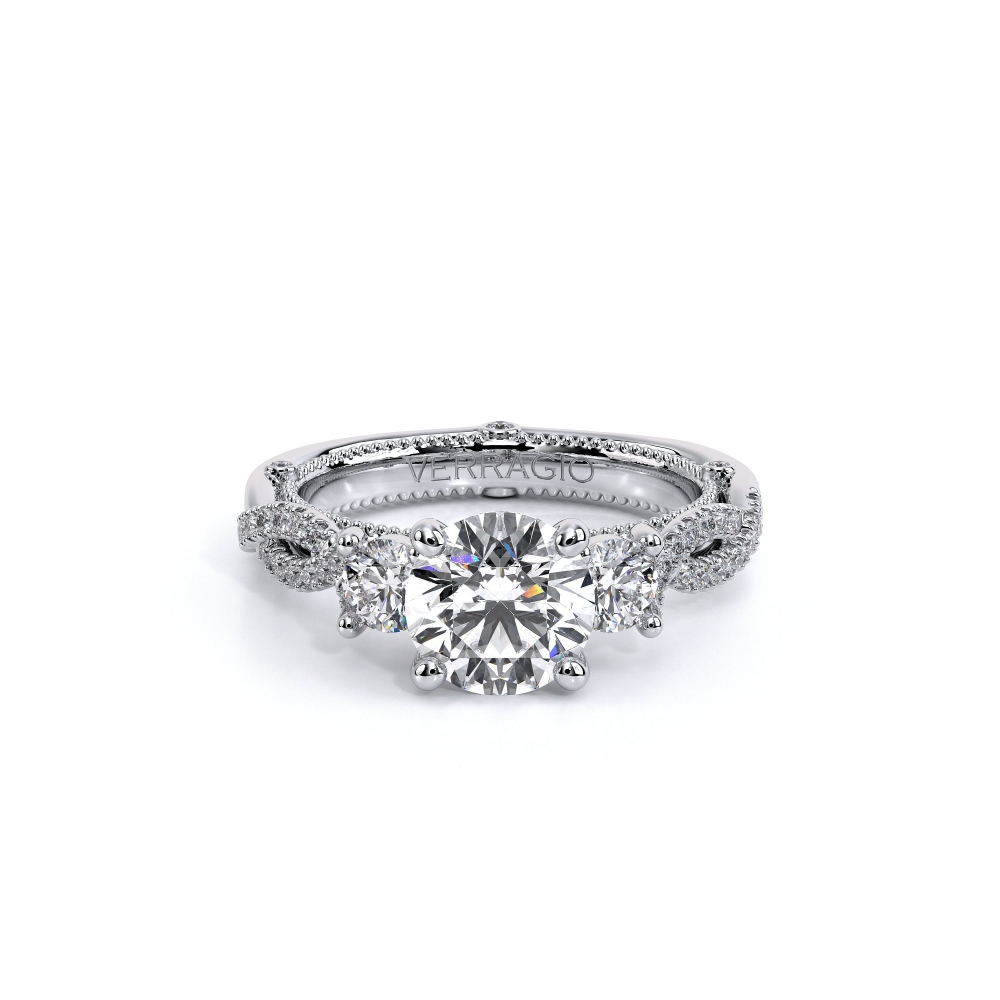 18K White Gold COUTURE-0423R-TT Ring