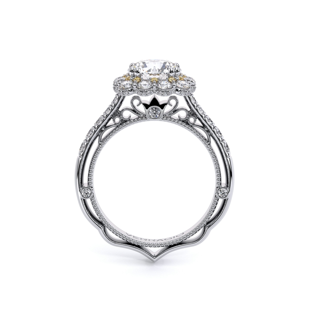 18K White Gold VENETIAN-5080CU Ring