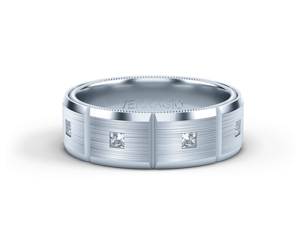 18K White Gold VWD-7913 Ring