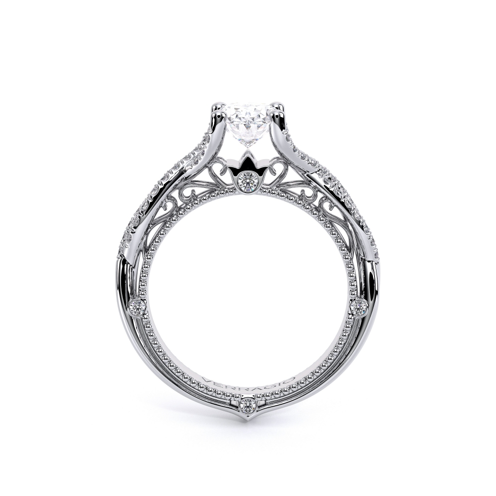 14K White Gold VENETIAN-5003OV Ring