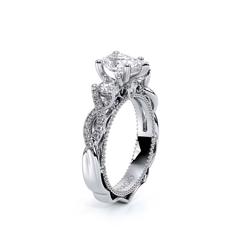 18K White Gold VENETIAN-5013PEAR Ring