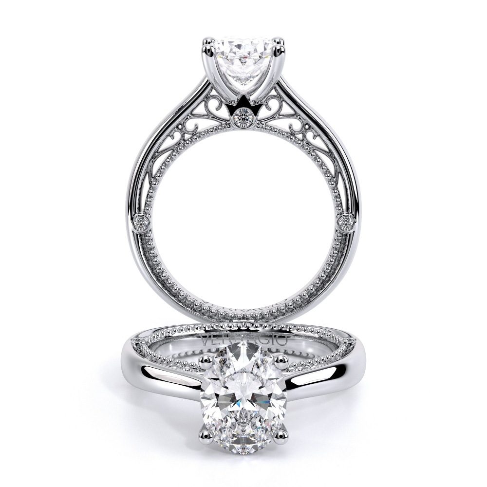 Platinum VENETIAN-5047OV Ring