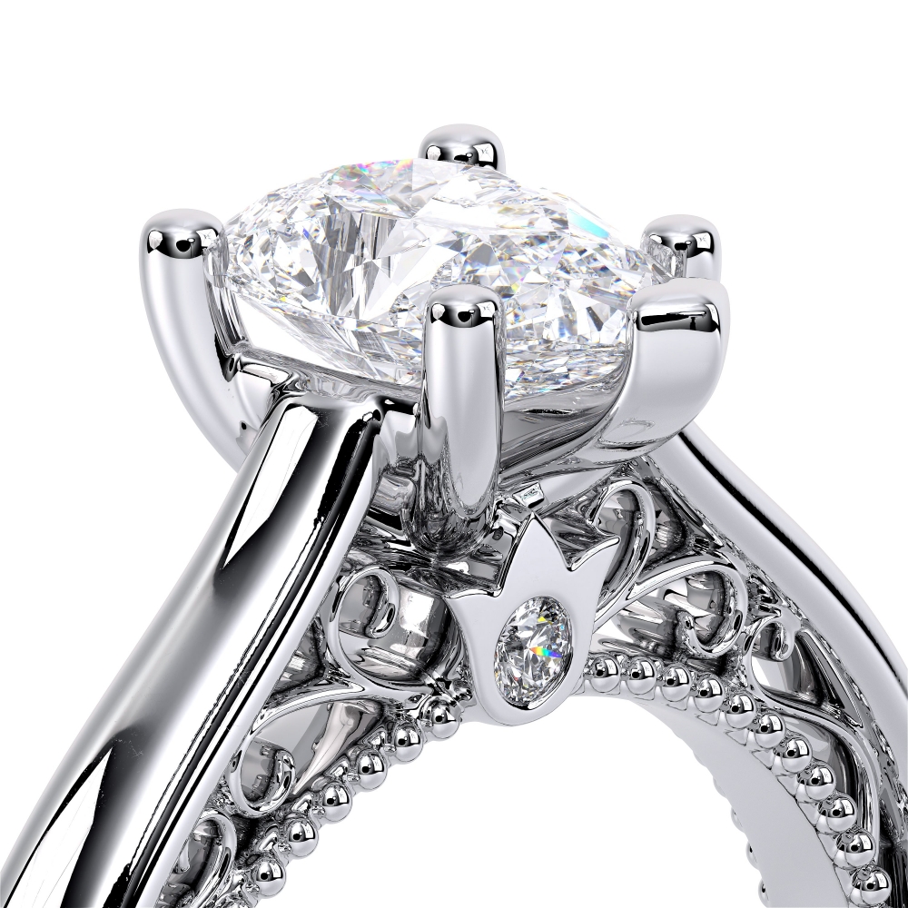 14K White Gold VENETIAN-5047PEAR Ring
