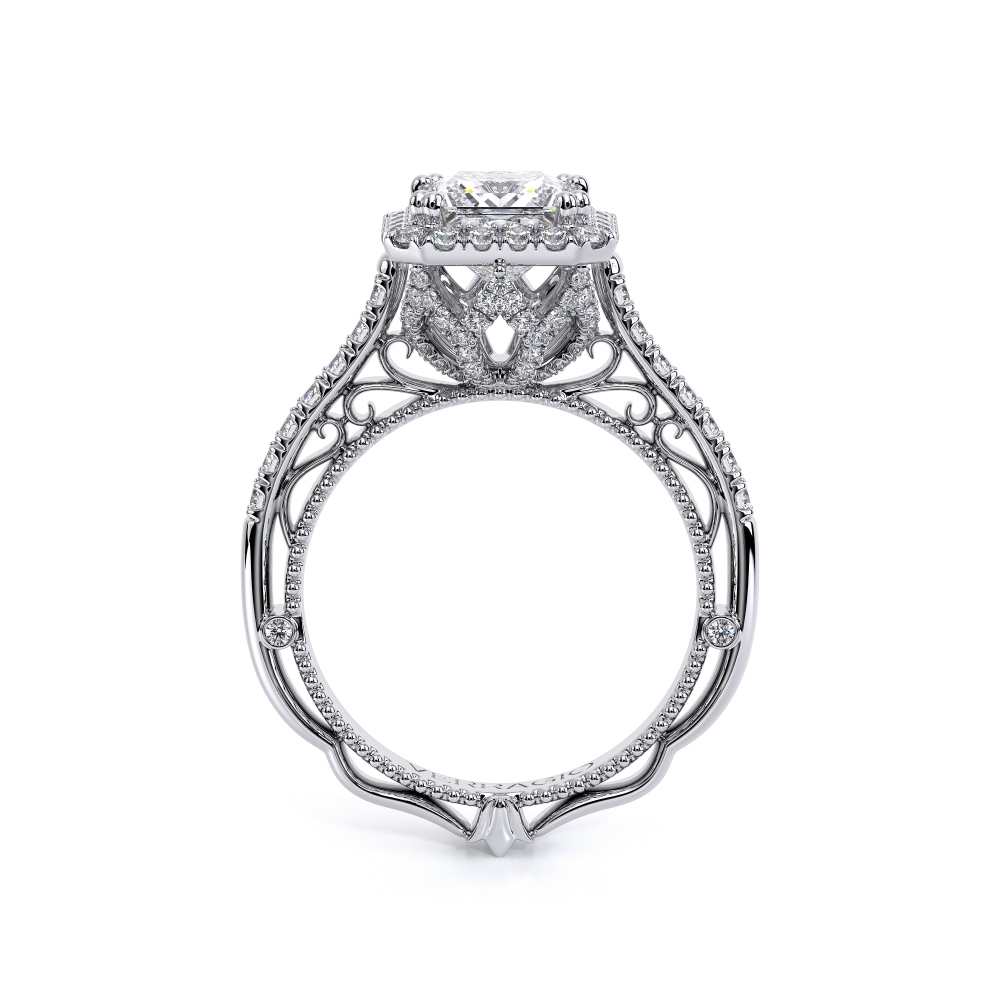 18K White Gold VENETIAN-5061P Ring