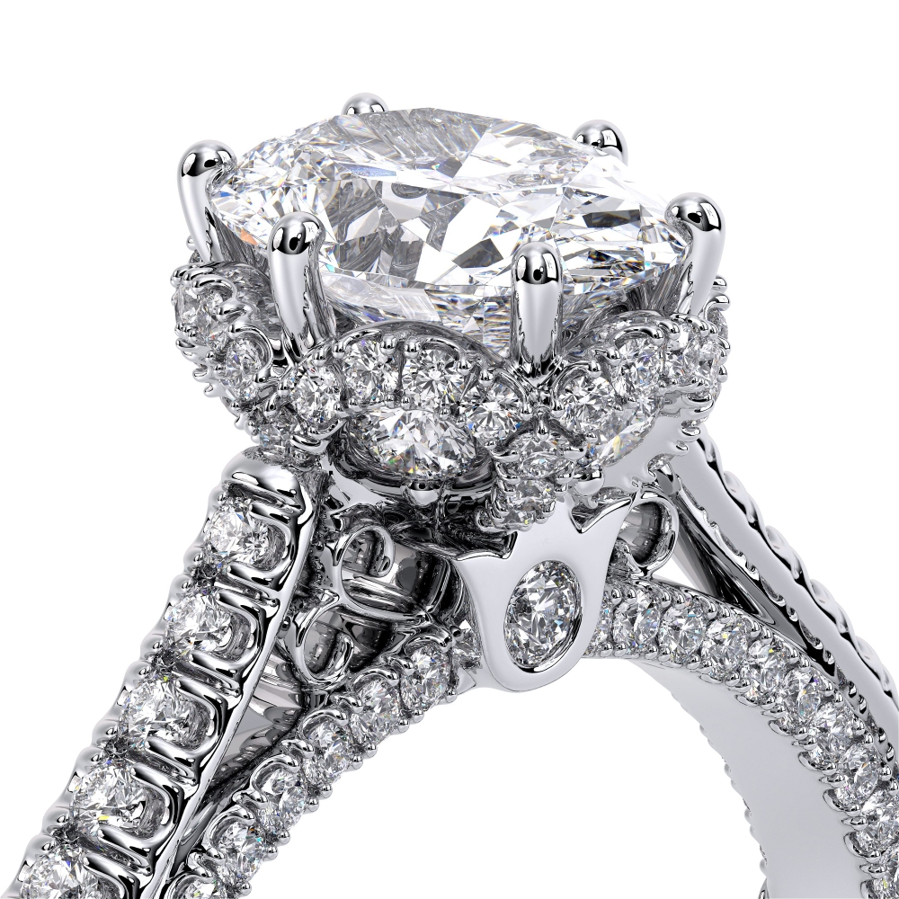 18K White Gold VENETIAN-5070DOV Ring