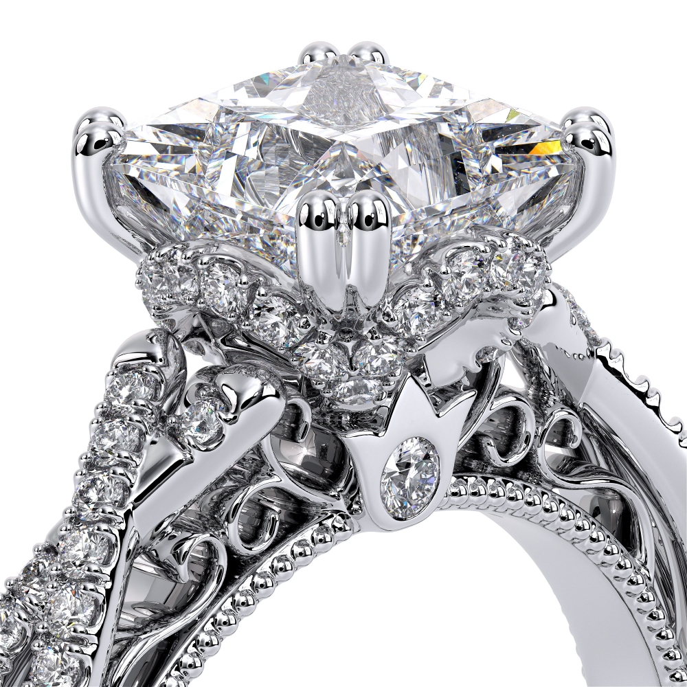 18K White Gold VENETIAN-5078P Ring