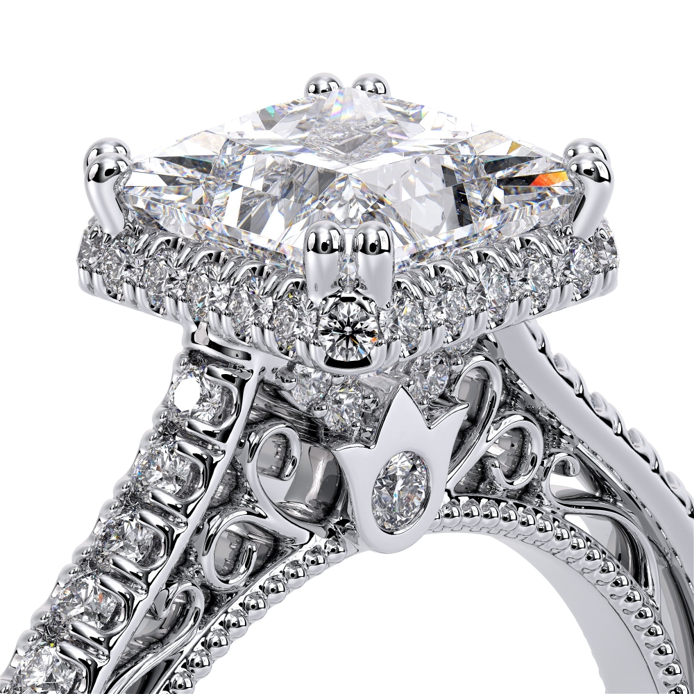 14K White Gold VENETIAN-5081P Ring