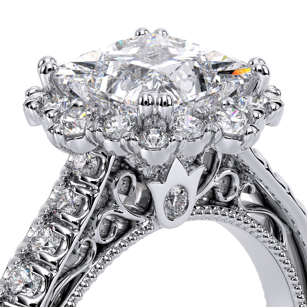 18K White Gold VENETIAN-5083P Ring