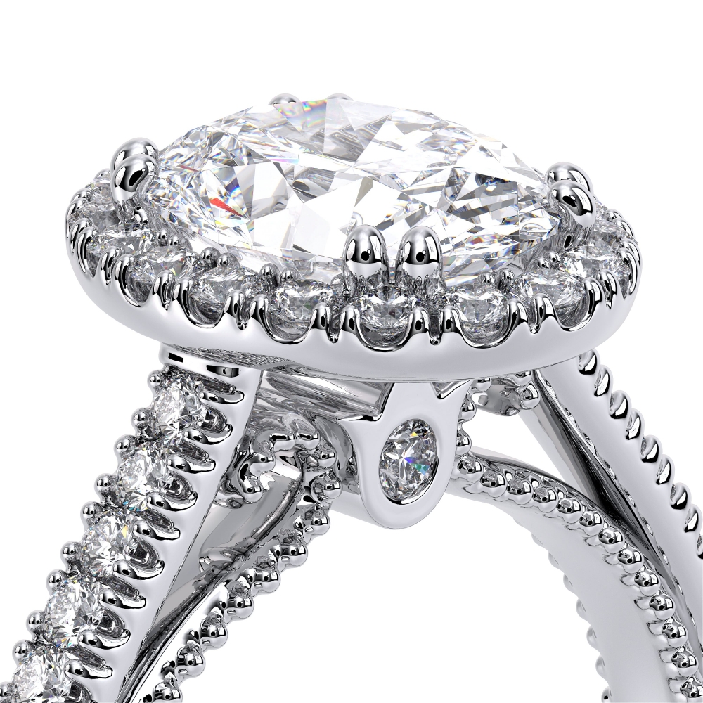 14K White Gold COUTURE-0420OV Ring