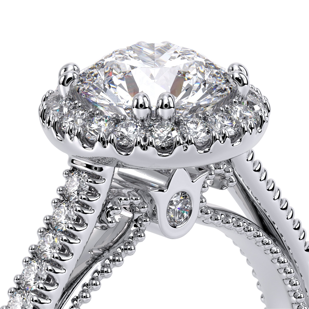 14K White Gold COUTURE-0420R Ring