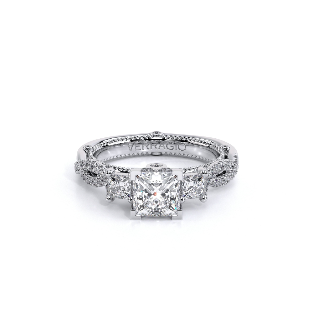 14K White Gold COUTURE-0423P Ring