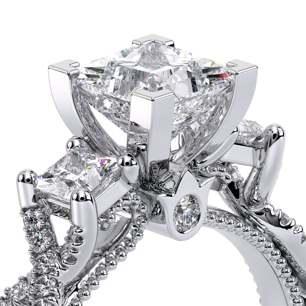 14K White Gold COUTURE-0423P Ring