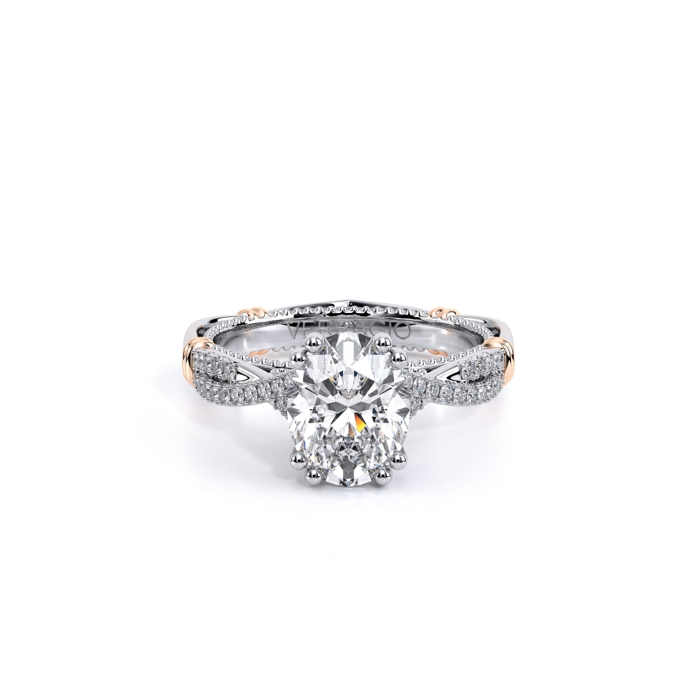 18K White Gold PARISIAN-105OV Ring