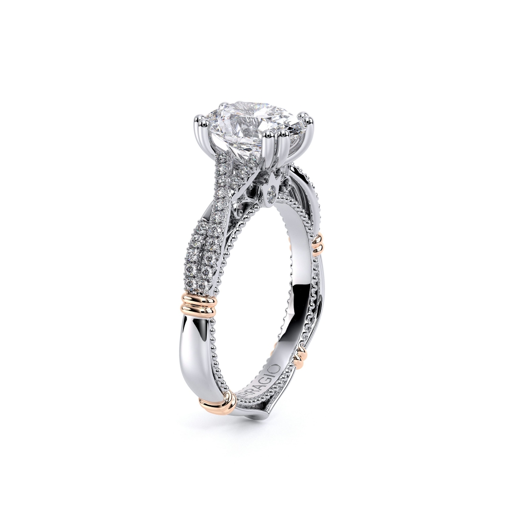 18K White Gold PARISIAN-105OV Ring