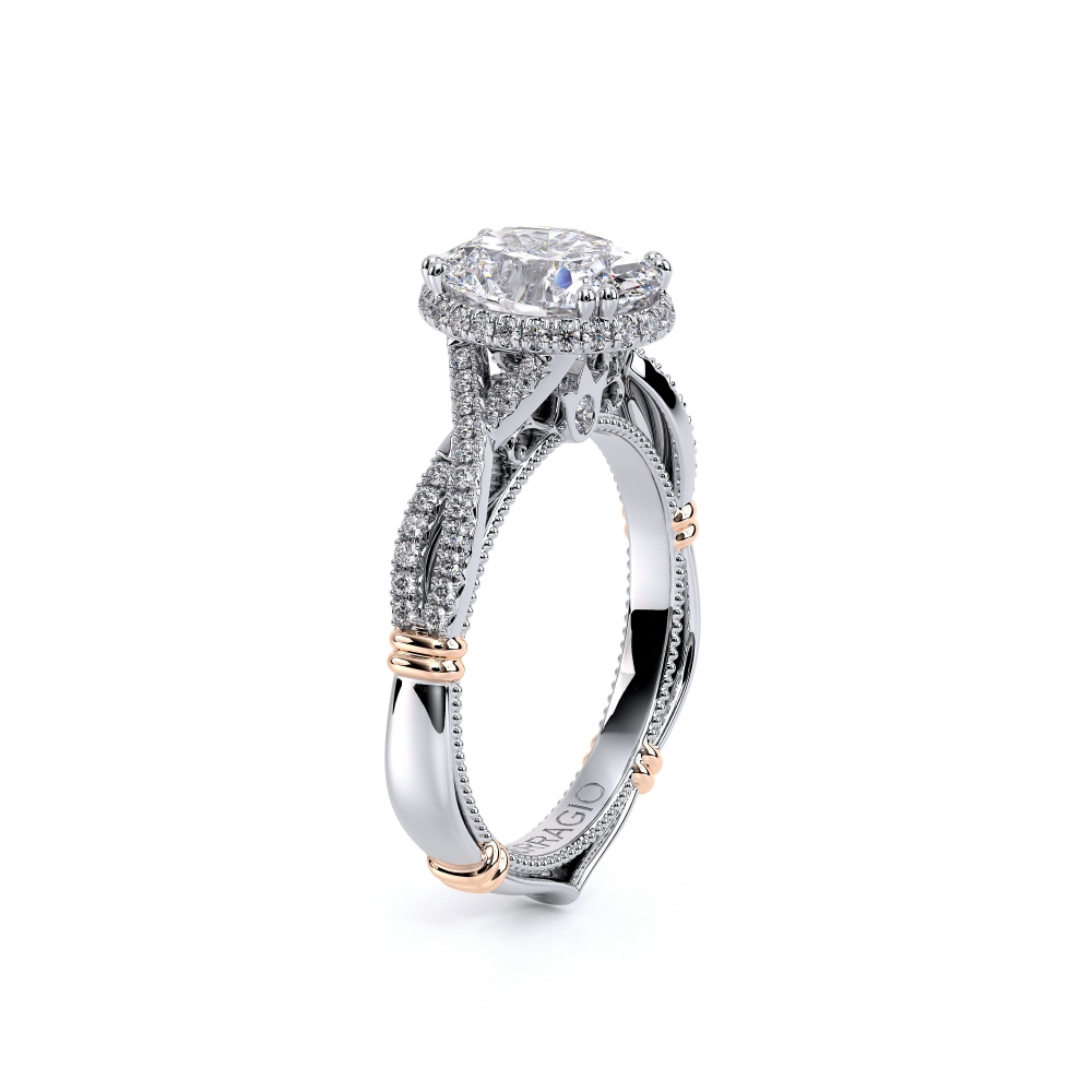 14K White Gold PARISIAN-105X-OV Ring
