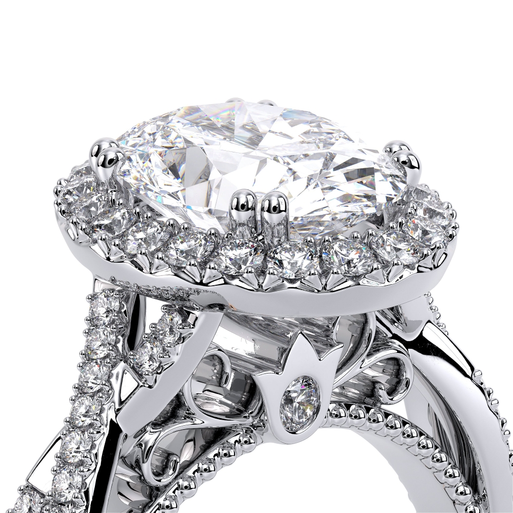 18K White Gold PARISIAN-106OV Ring