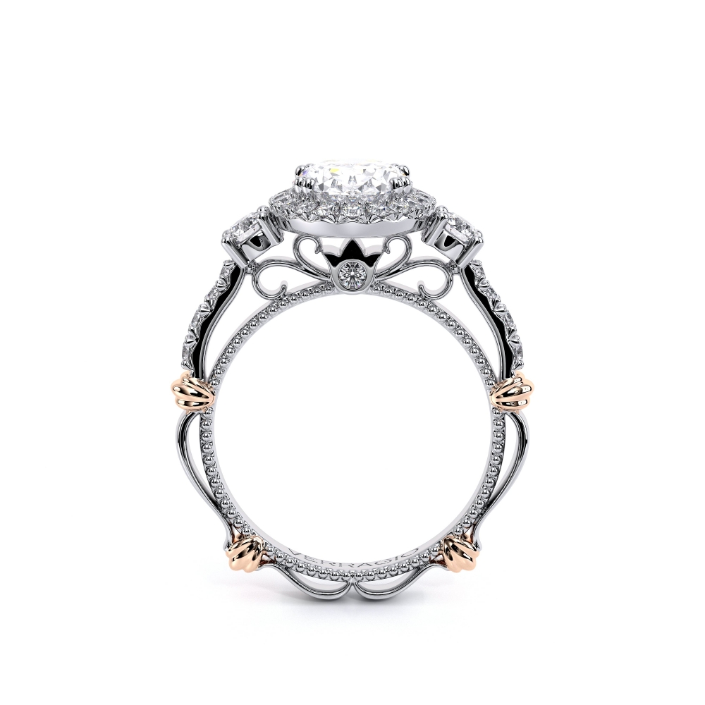 14K White Gold PARISIAN-122OV Ring