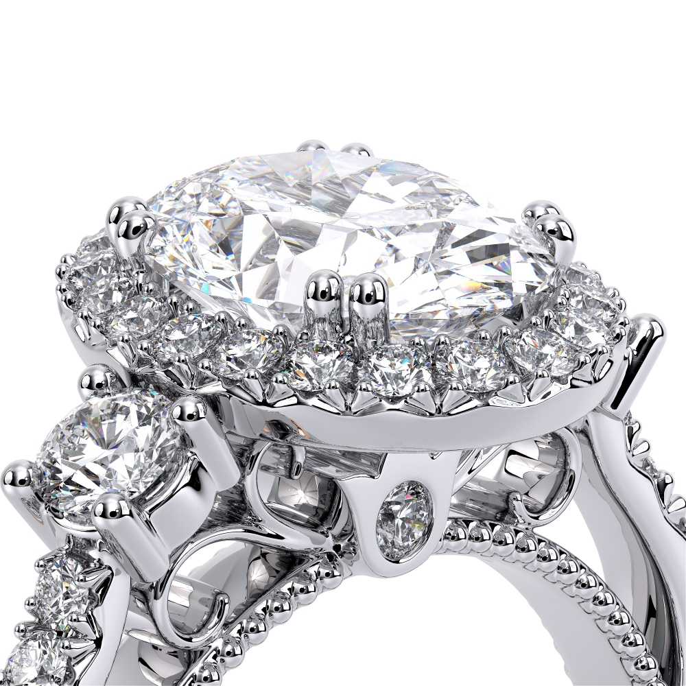 14K White Gold PARISIAN-122OV Ring