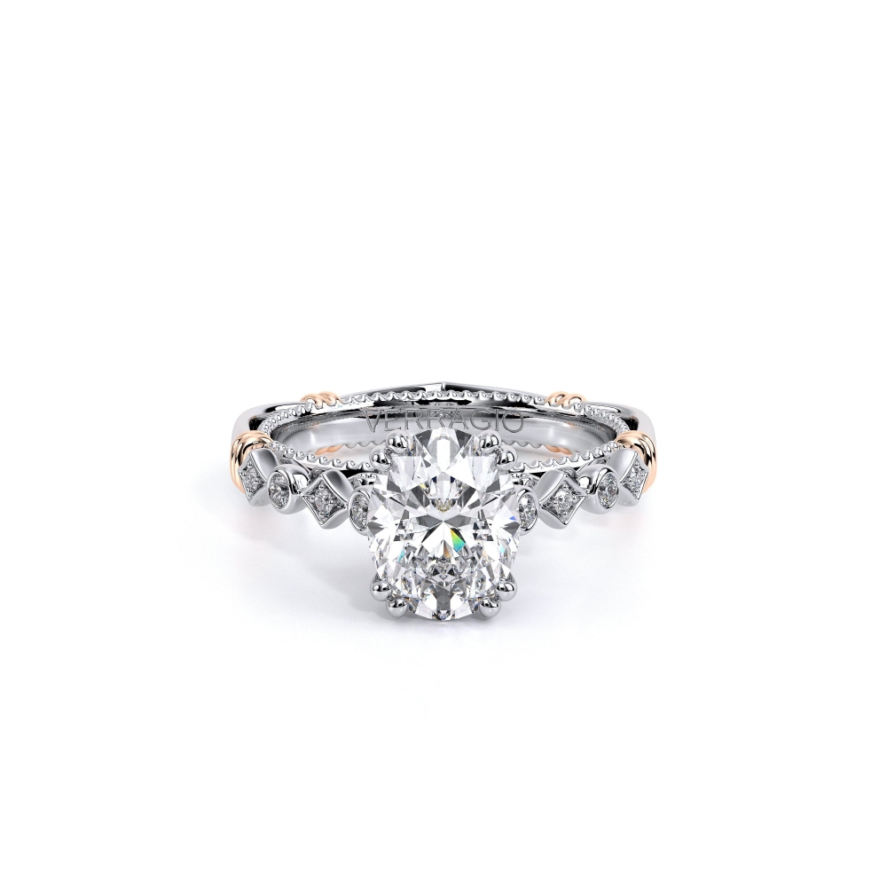 18K White Gold PARISIAN-154OV Ring