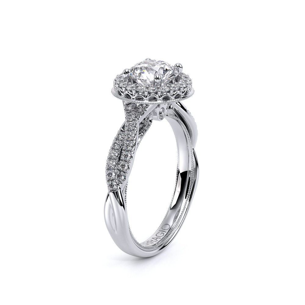 14K White Gold Renaissance-918R7 Ring