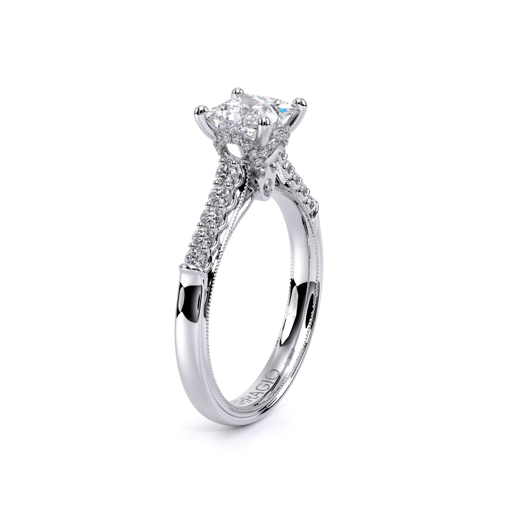 14K White Gold Renaissance-938P5.5 Ring