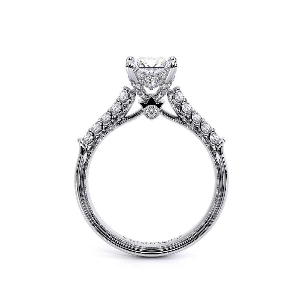 14K White Gold Renaissance-938P5.5 Ring
