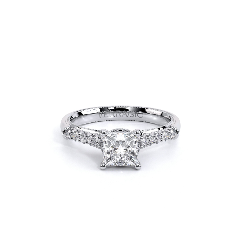 14K White Gold Renaissance-938P5.5 Ring